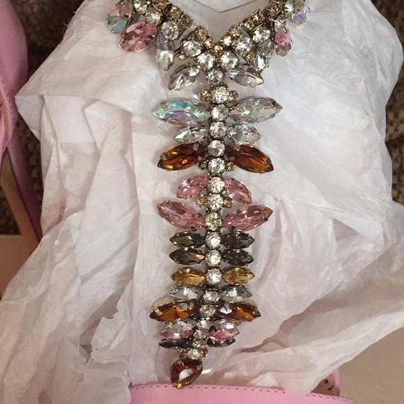 Pink Rhinestone Heels - Picture 4 of 7